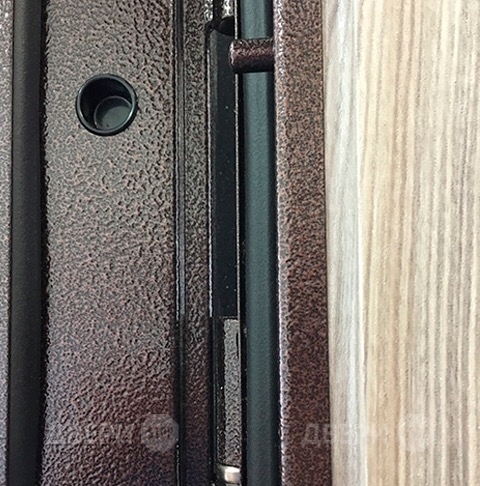 Входная металлическая Дверь Ратибор Комфорт Палисандр светлый в Рузе