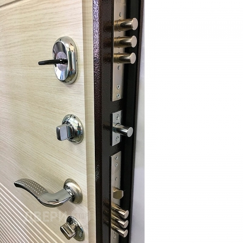 Входная металлическая Дверь Ратибор Горизонт Акация в Рузе