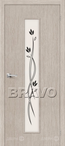 Межкомнатная дверь Тренд-14 (3D Cappuccino) в Рузе