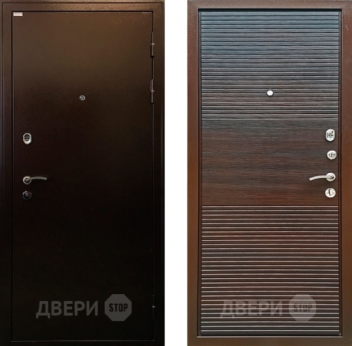 Входная металлическая Дверь Ратибор Горизонт Венге в Рузе