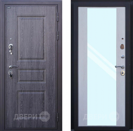 Входная металлическая Дверь Шелтер (SHELTER) Филадельфия Зеркало в Рузе