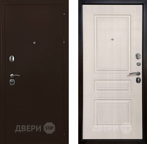 Входная металлическая Дверь Ратибор Рим 3К Лиственница беж в Рузе