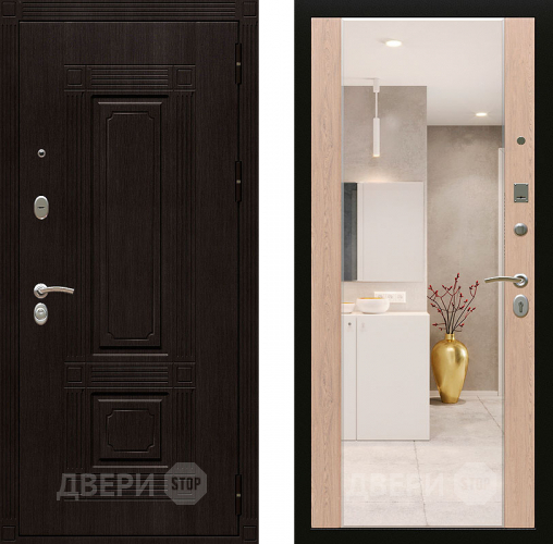 Дверь Райтвер Мадрид с зеркалом в Рузе