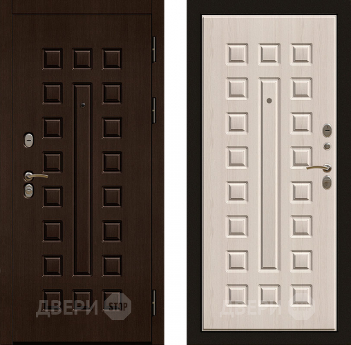 Входная металлическая Дверь Райтвер Р-Сенат Беленый Дуб в Рузе