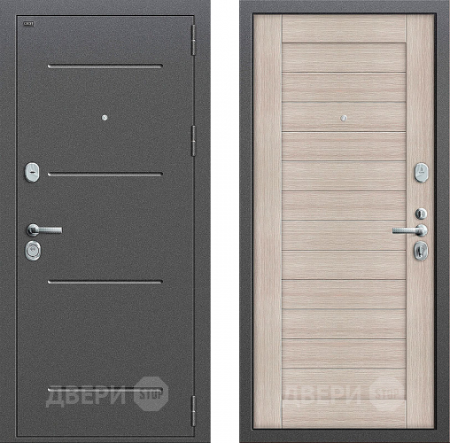 Входная металлическая Дверь Groff Т2-221 Cappuccino Veralinga в Рузе