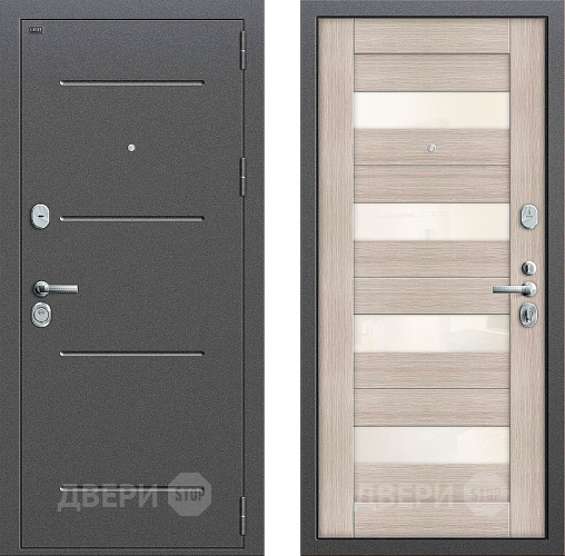 Входная металлическая Дверь Groff Т2-223 Cappuccino Veralinga в Рузе