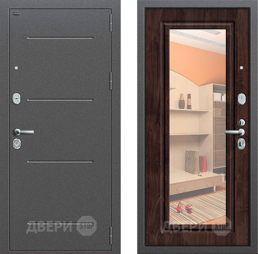 Входная металлическая Дверь Groff P2-216 Темная Вишня в Рузе