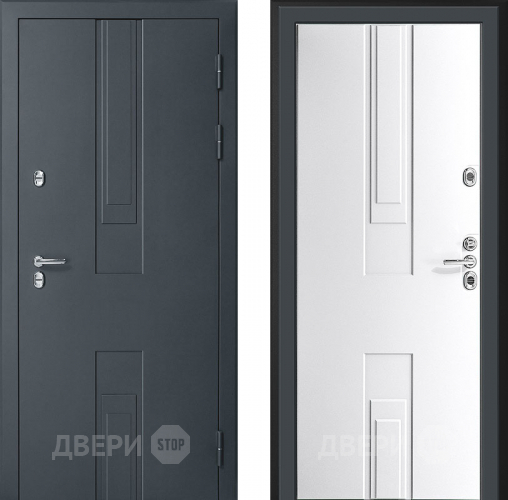 Входная металлическая Дверь Дверной Континент Тоскана с терморазрывом в Рузе