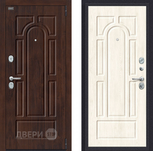 Входная металлическая Дверь Bravo Porta S-3 (55/55) Nordic Oak в Рузе