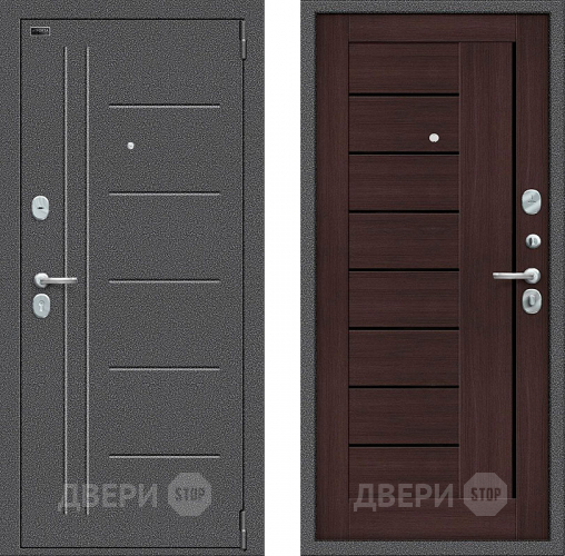 Входная металлическая Дверь Bravo Porta S-2 109/П29 Венге в Рузе