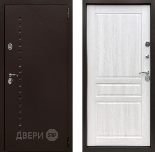 Входная металлическая Дверь Престиж Термо Классик Дуб филадельфия крем в Рузе