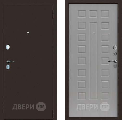 Входная металлическая Снедо Патриот РФ белая лиственница в Рузе