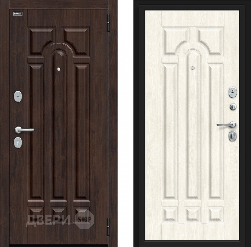 Входная металлическая Дверь Bravo Форт Kale Almon/Nordic Oak в Рузе