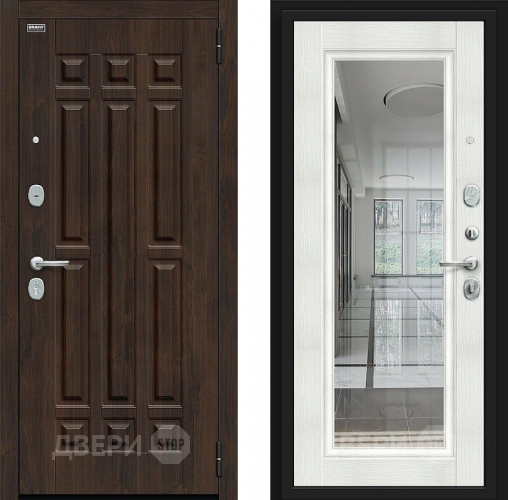 Входная металлическая Дверь Bravo Форм Kale Almon/Bianco Veralinga в Рузе