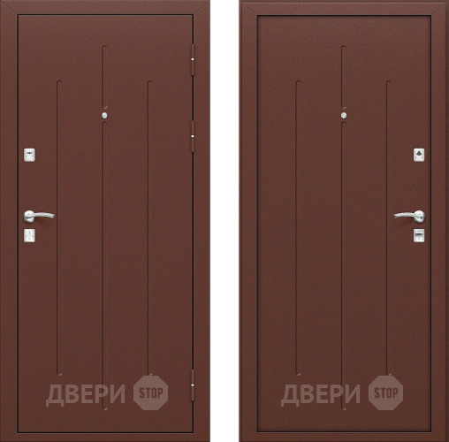 Входная металлическая Дверь Bravo Стройгост 7-2 Металл в Рузе