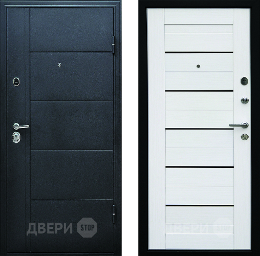 Входная металлическая Дверь Форпост Эверест Царга Беленый дуб в Рузе