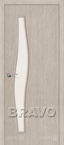 Межкомнатная дверь Мастер-8 (3D Cappuccino) в Рузе