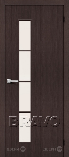 Межкомнатная дверь Тренд-4 (Wenge Veralinga) в Рузе