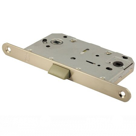 Замок с пластиковым язычком P96 Матовый никель в Рузе