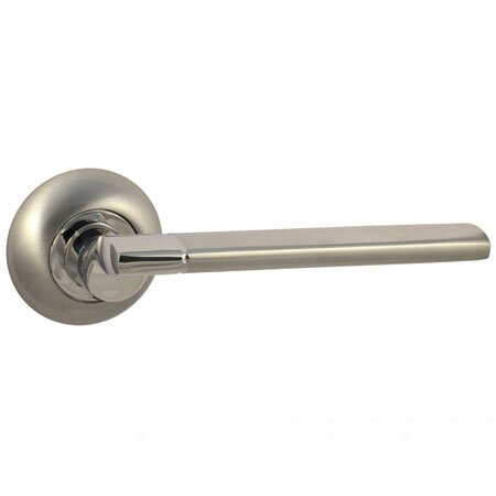 Дверная ручка 78 Матовый хром в Рузе