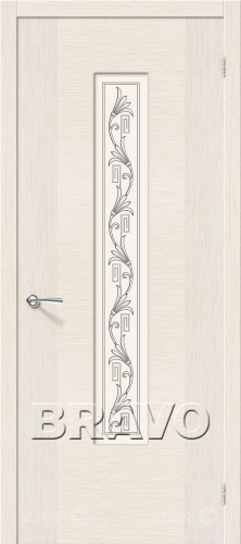 Межкомнатная дверь со стеклом Рондо (БелДуб) в Рузе