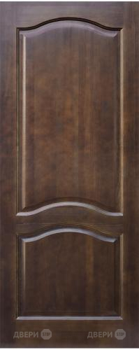 Межкомнатная дверь 7-ПГ темный лак в Рузе