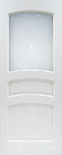 Межкомнатная дверь 16-ПО белый лоск в Рузе