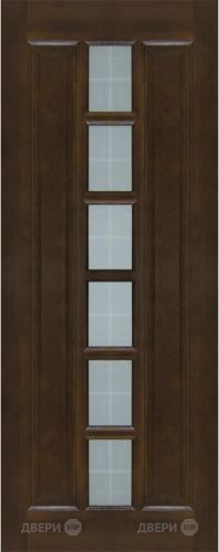 Межкомнатная дверь 11-ПО темный лак в Рузе