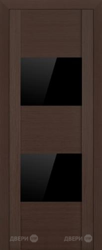 Межкомнатная дверь ProfilDoors 21X венге мелинга (черный глянцевый лак) в Рузе