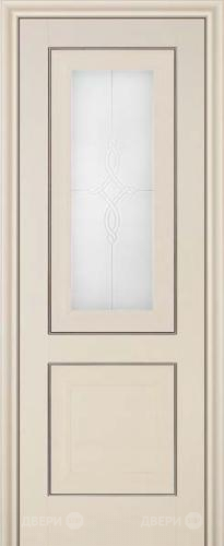 Межкомнатная дверь ProfilDoors 28X эш вайт (узор матовый) в Рузе