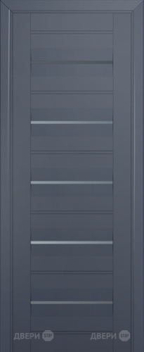 Межкомнатная дверь ProfilDoors 48U антрацит (графит) в Рузе