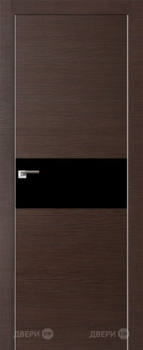 Межкомнатная дверь ProfilDoors 4Z венге кроскут (черный лак) в Рузе