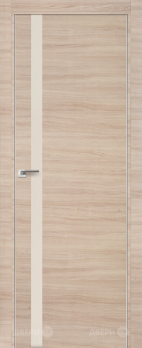 Межкомнатная дверь ProfilDoors 6Z капучино кроскут (перламутровый лак) в Рузе
