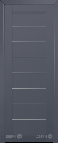 Межкомнатная дверь ProfilDoors 71U антрацит (графит) в Рузе