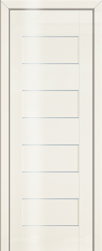 Межкомнатная дверь ProfilDoors 45L магнолия люкс (графит) в Рузе