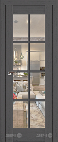 Межкомнатная дверь ProfilDoors 101X пекан темный (матовое) в Рузе