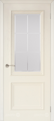 Межкомнатная дверь Валенсия-4 ПО слоновая кость в Рузе