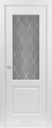 Межкомнатная дверь Венеция ПО RAL 9003 (ромб) в Рузе