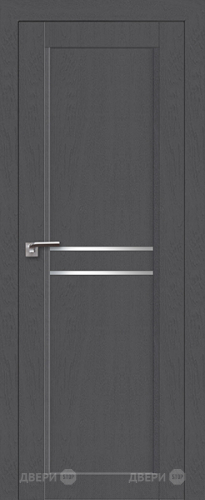 Межкомнатная дверь ProfilDoors 2-75 XN Грувд (графит) в Рузе