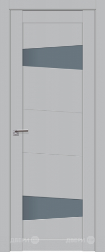 Межкомнатная дверь ProfilDoors 2-84U Манхэттен (графит) в Рузе