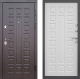 Входная металлическая Дверь S01 3К Vinorit Белая Лиственница  в Рузе