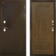 Входная металлическая Дверь Шелтер (SHELTER) Термо-2 Дуб темный в Рузе