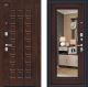 Входная металлическая Дверь Bravo Оптим Урбан с зеркалом Wenge Veralinga в Рузе
