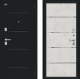 Входная металлическая Дверь Bravo Лайн Букле черное/Look Art в Рузе