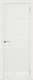 Межкомнатная дверь Граффити 2 ПГ белая эмаль в Рузе