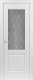 Межкомнатная дверь Венеция ПО RAL 9003 (ромб) в Рузе