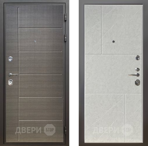 Входная металлическая Дверь Шелтер (SHELTER) Комфорт Лен сильвер 9 Гранит лава лайт в Рузе