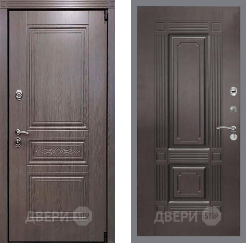 Входная металлическая Дверь Рекс (REX) Пренмиум-S FL-2 Венге в Рузе