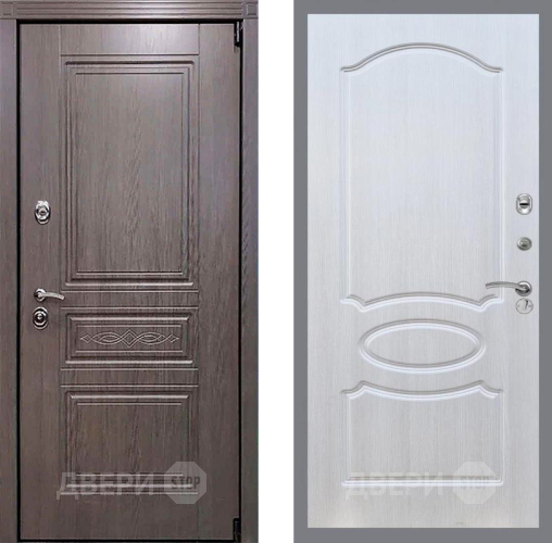 Входная металлическая Дверь Рекс (REX) Пренмиум-S FL-128 Лиственница беж в Рузе