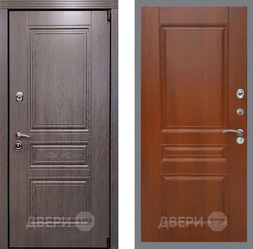 Входная металлическая Дверь Рекс (REX) Пренмиум-S FL-243 Итальянский орех в Рузе